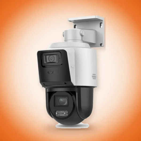 Caméra Étanche IP Double Objectif PTZ 2MP / 4MP / 5MP / 3K / 4K