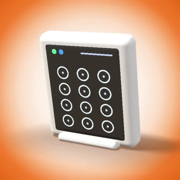 Centrale d'Alarme avec Clavier Tactile