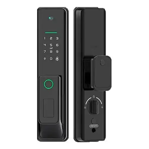 serrure automatique camera empreinte