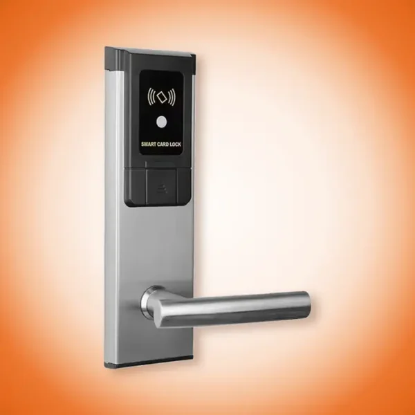 Serrure hôtel argent classique – Carte RFID