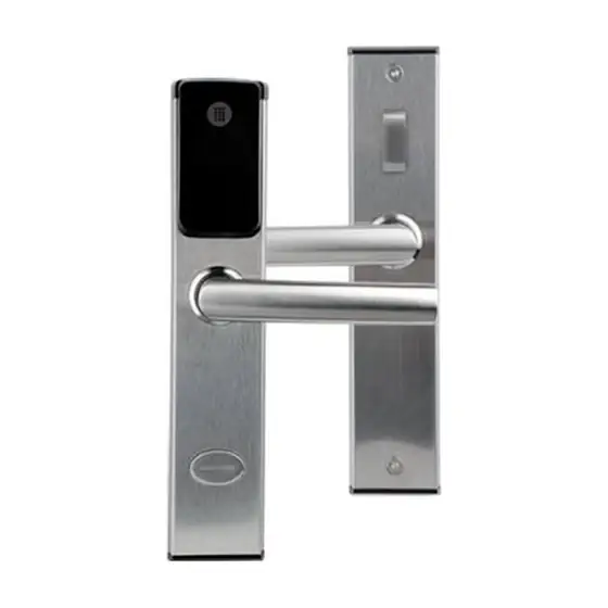 serrure hotel inox poignee longue 2