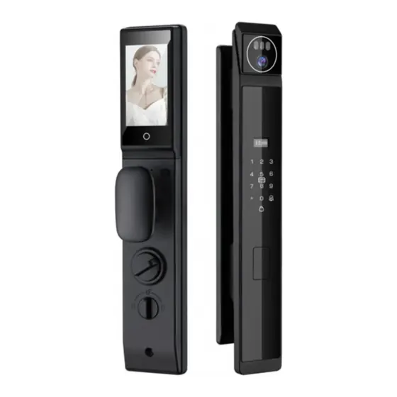 serrure video ecran camera
